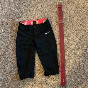 Nike girls softball uniform
